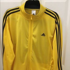 Adidas sweat suit. Misses. But could be unisex.